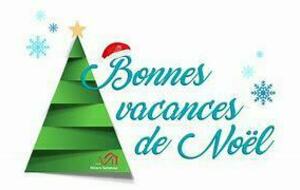 Début des vacances de Noël