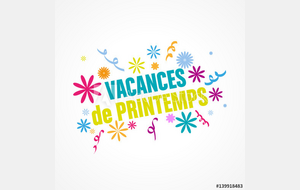 Début des vacances de Pâques