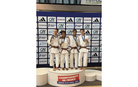 Encore une médaille nationale pour Emmie et une première pour Adrien !!!